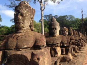 Angkor Wat ปราสาทนครวัด นครธม ปราสาทบายน ปราสาทตาพรหม ปราสาทบันทายสรี สิ่งมหัศจรรย์ของโลก
