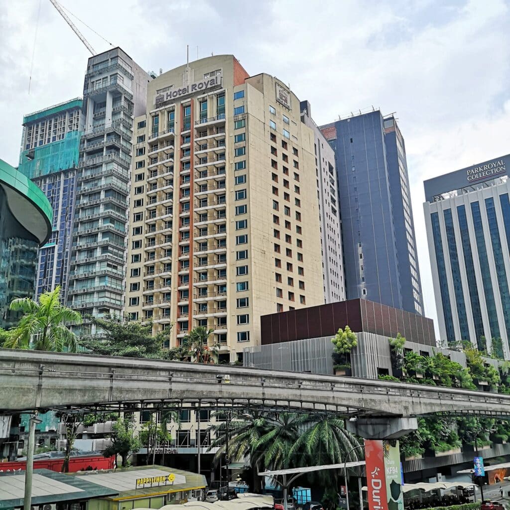  โรงแรม Hotel Royal Kuala Lumpur ย่านบูกิตบินตัง  มาเลเซีย