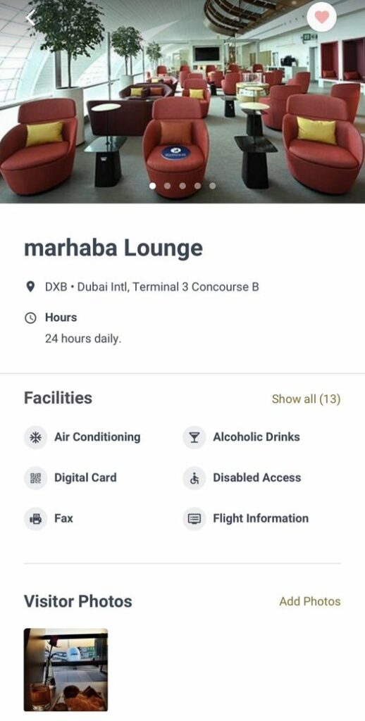 Marhaba Lounge Terminal 3 Concourse B